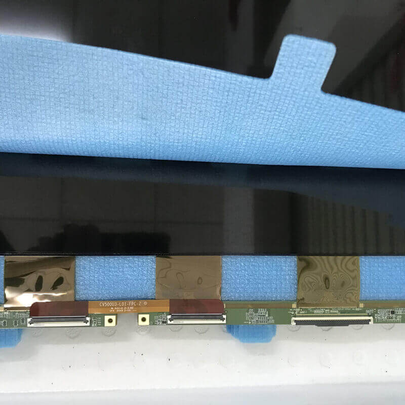 LCD TV screen appearance and information