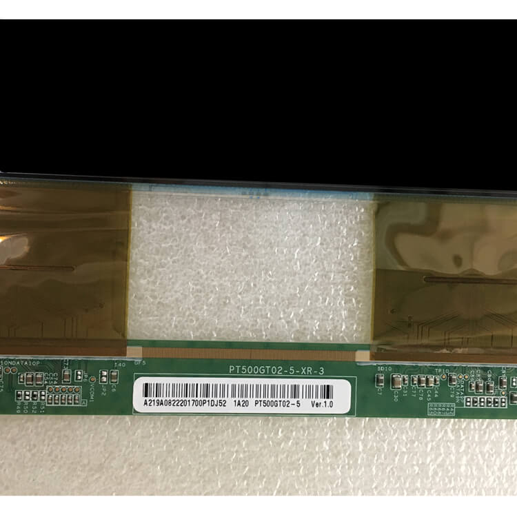 showing LCD TV screen appearance and information