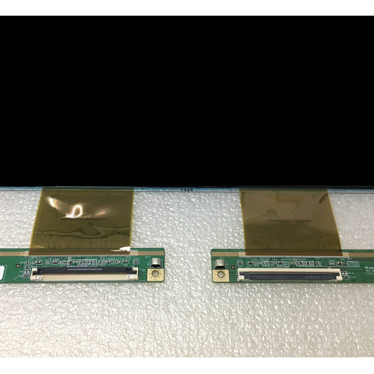 showing LCD TV screen appearance and information