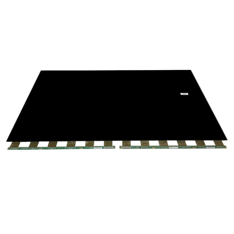 showing LCD TV screen appearance and information