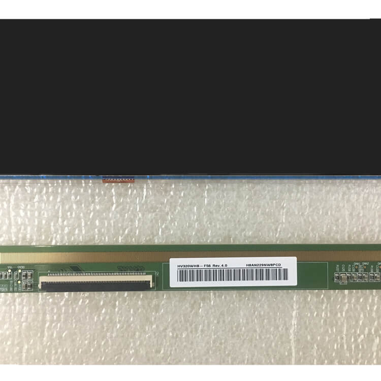 showing LCD TV screen appearance and information