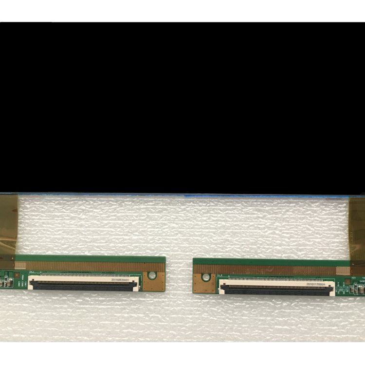 showing LCD TV screen appearance and information