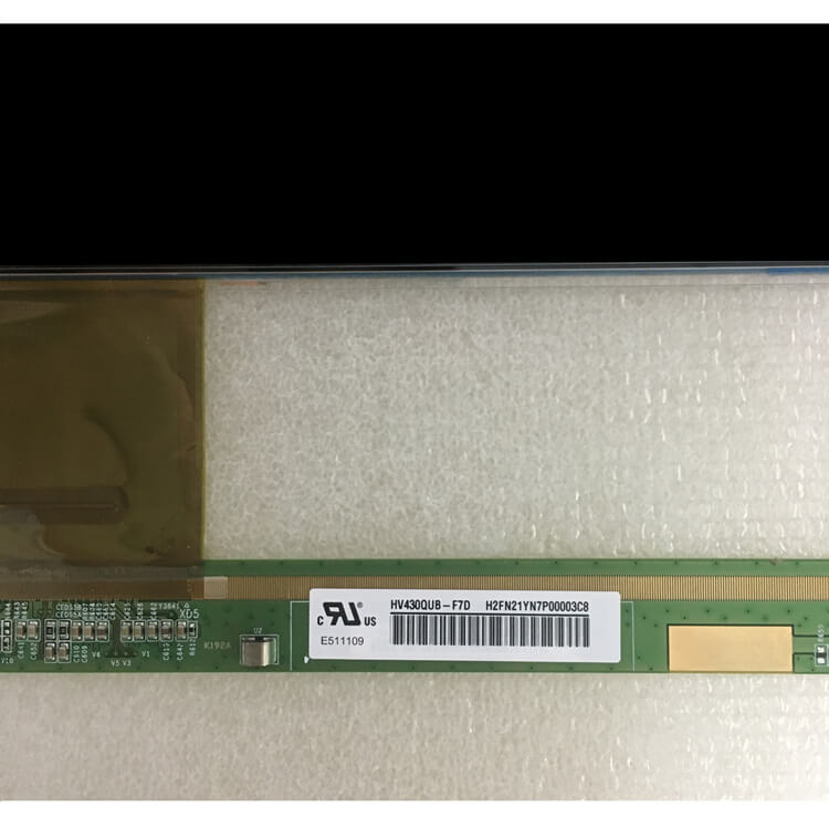 showing LCD TV screen appearance and information