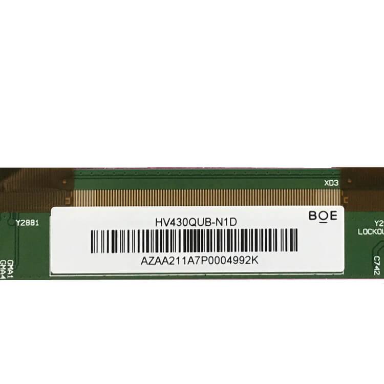 LCD tv screen HV430QUB-N1D hight quality lcd display panel - Image 2