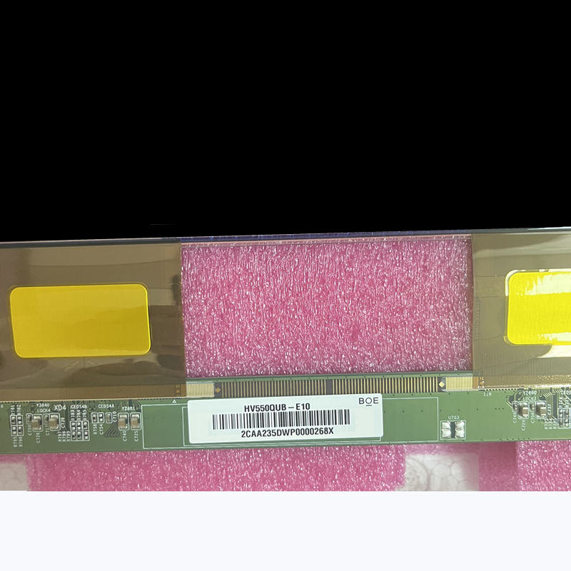 showing LCD TV screen appearance and information