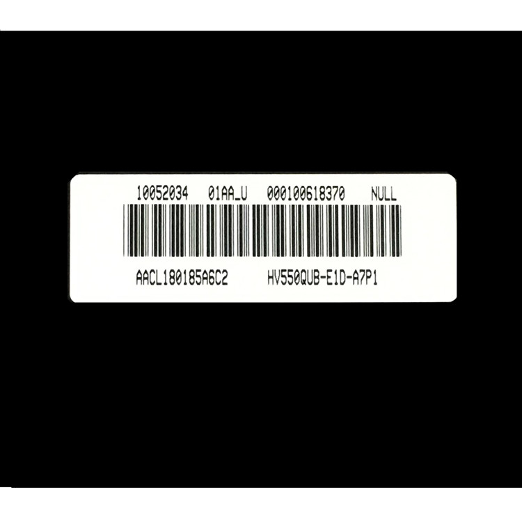 showing LCD TV screen appearance and information