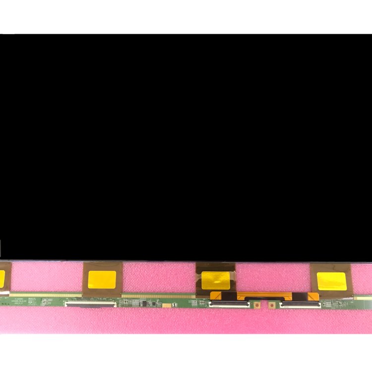 showing LCD TV screen appearance and information