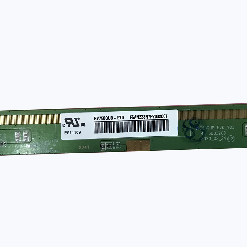 LCD screen HV750QUB-E7D lcd display panel replacement