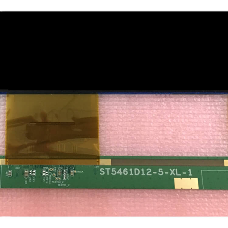 showing LCD TV screen appearance and information