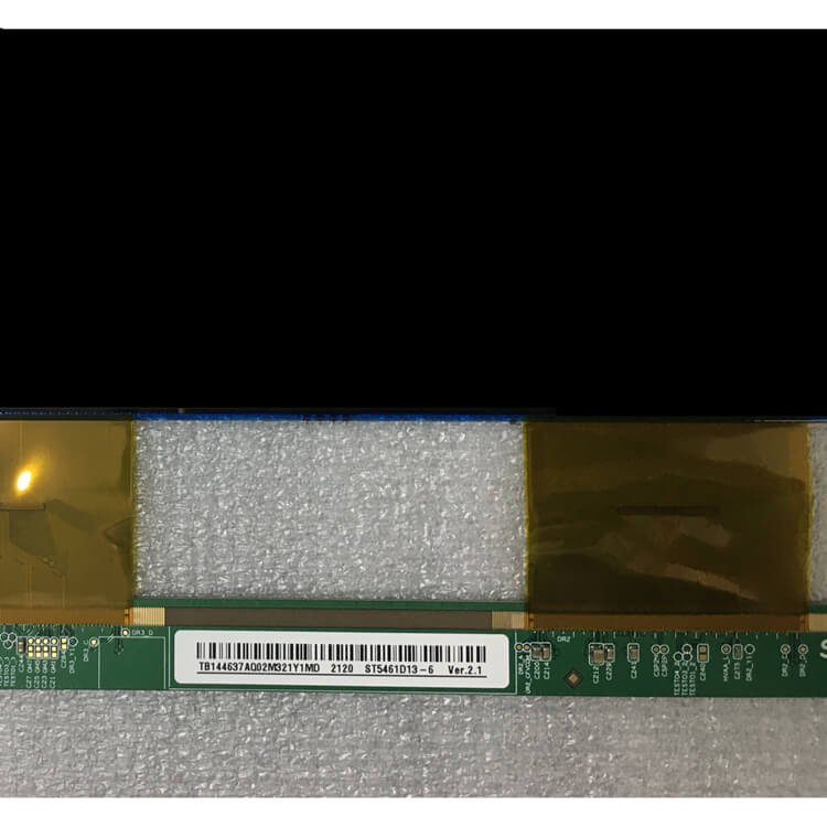 showing display panel appearance and information