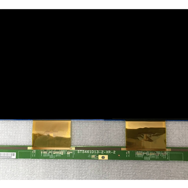 showing display panel appearance and information