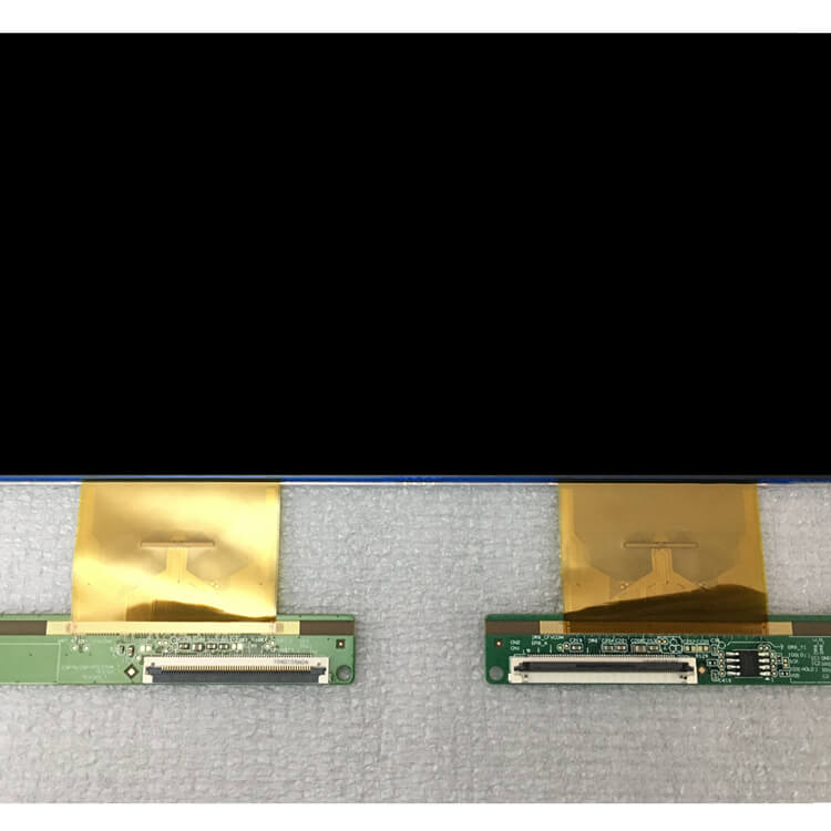 showing display panel appearance and information