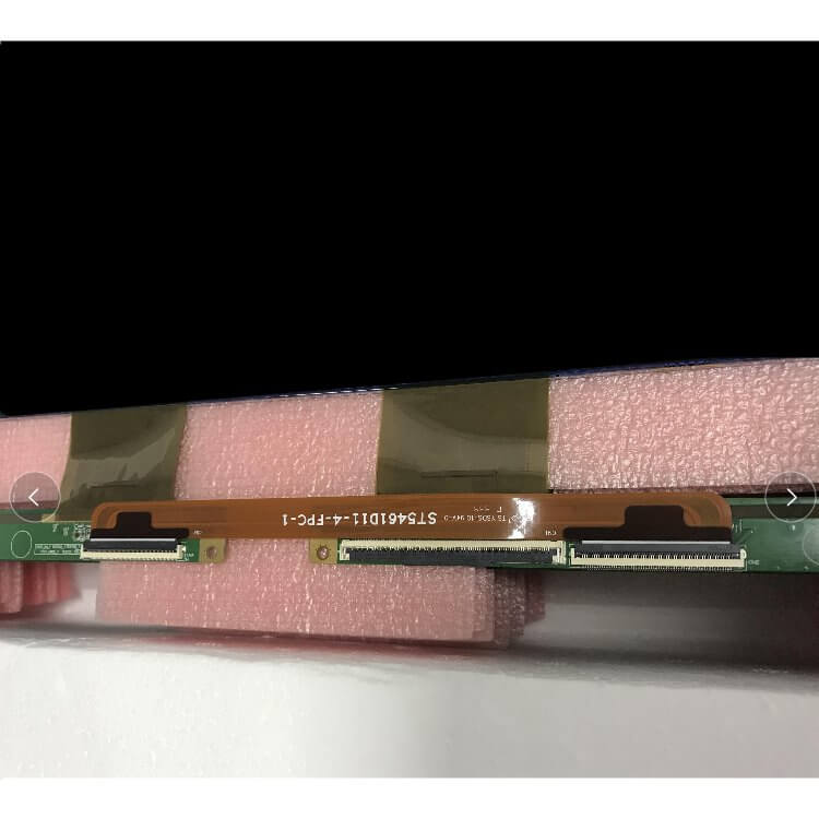 showing display panel appearance and information