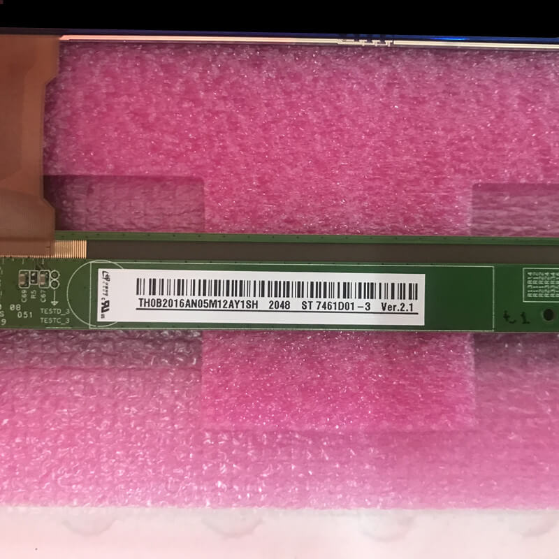 showing LCD TV screen modle name appearance and information