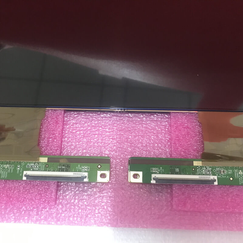 showing LCD TV screen modle name appearance and information