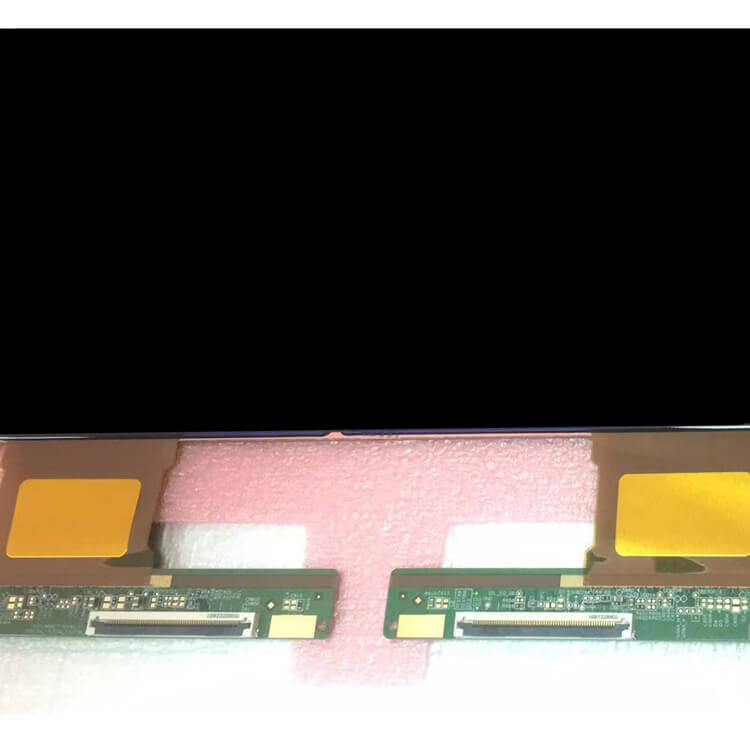 showing LCD TV screen appearance and information