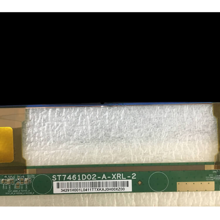 showing LCD TV screen appearance and information