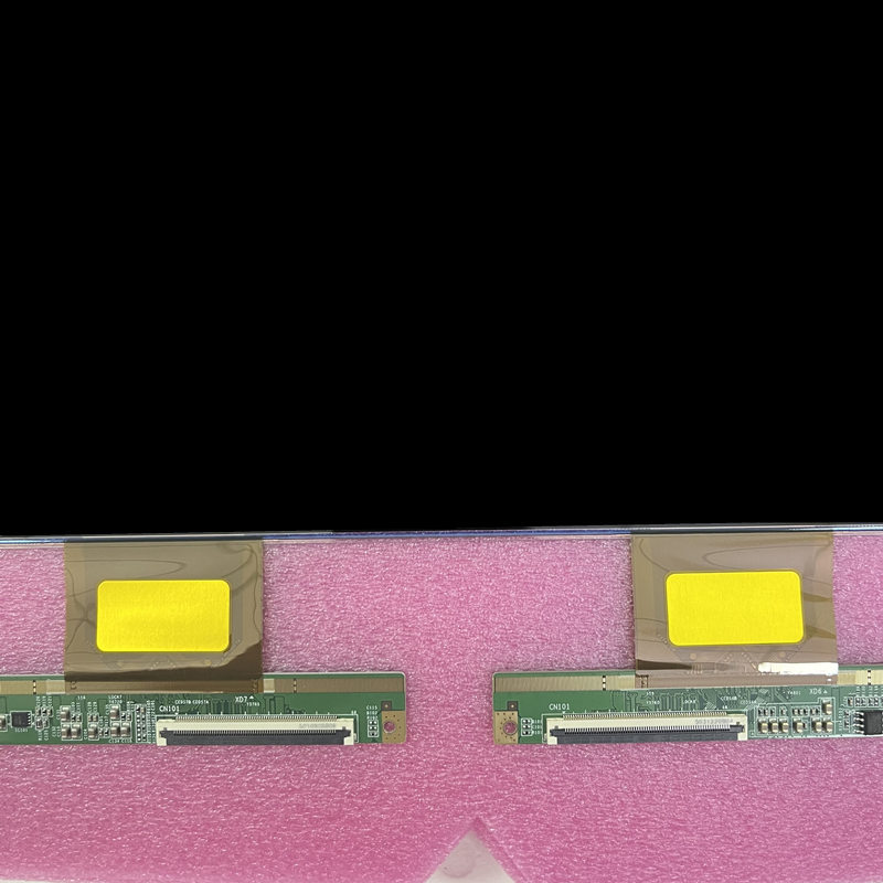 showing LCD TV screen appearance and information