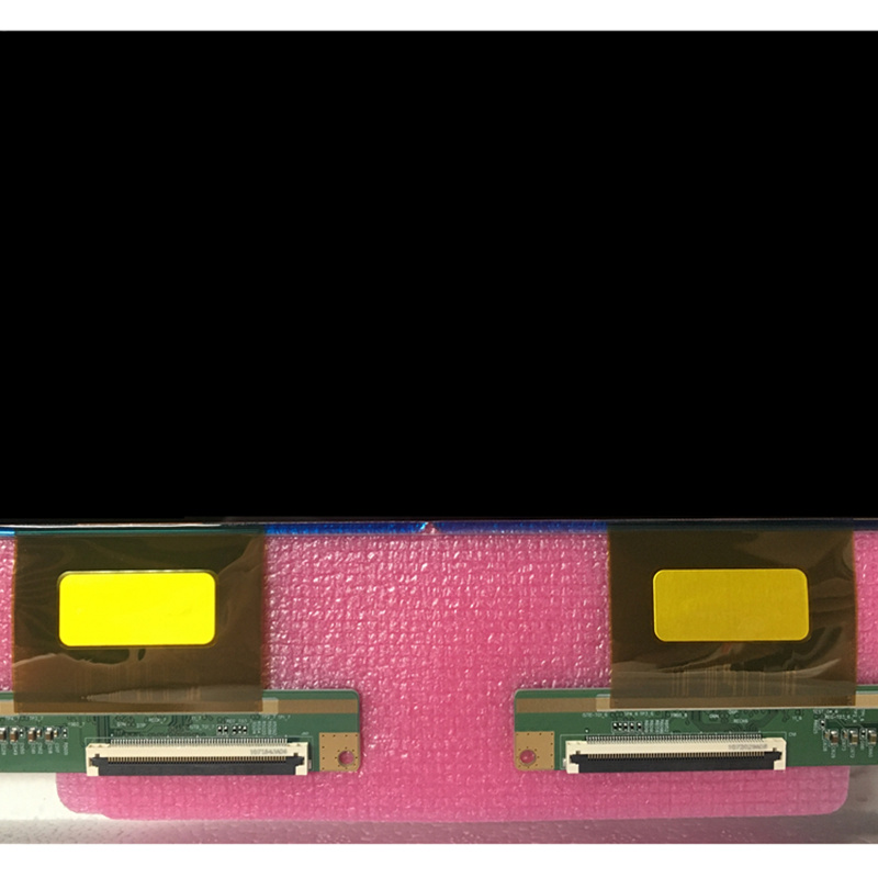 showing LCD TV screen appearance and information