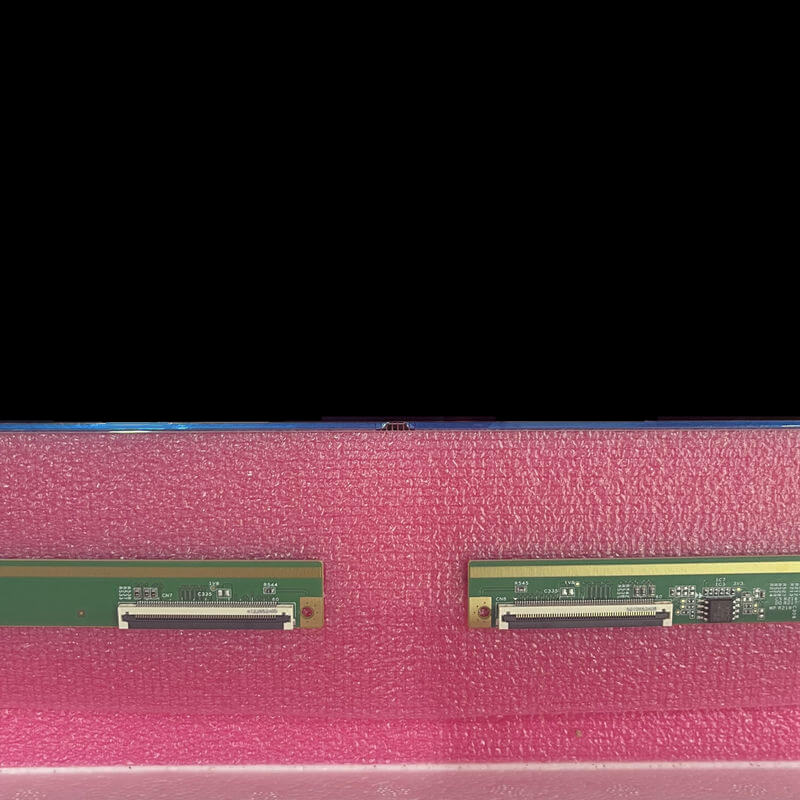 showing LCD TV screen appearance and information