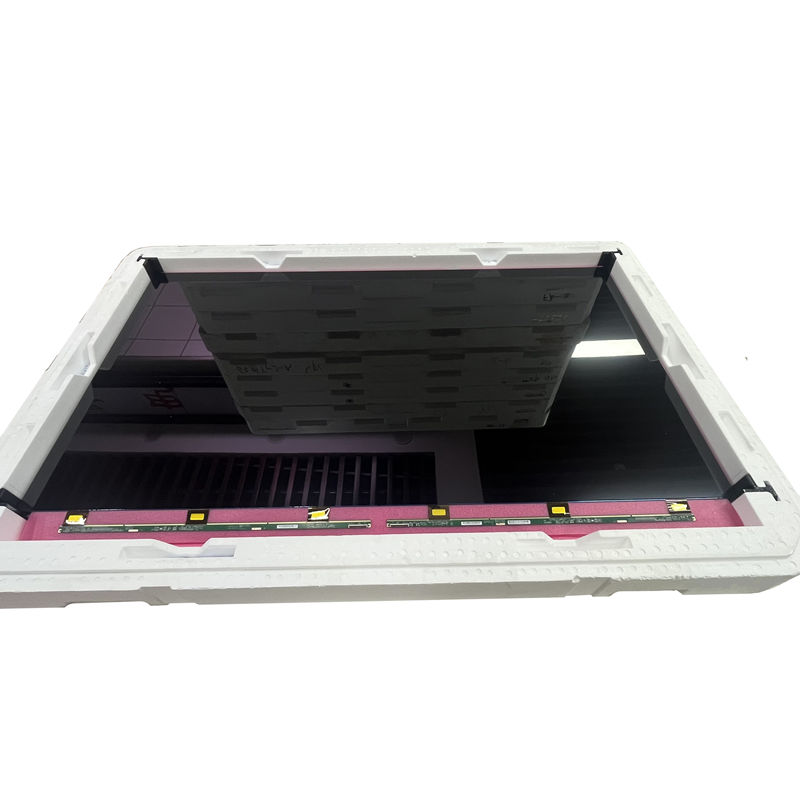 showing LCD TV screen appearance and information