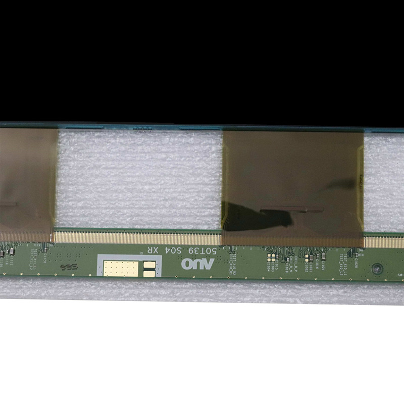 showing LCD TV screen of modle name appearance and information