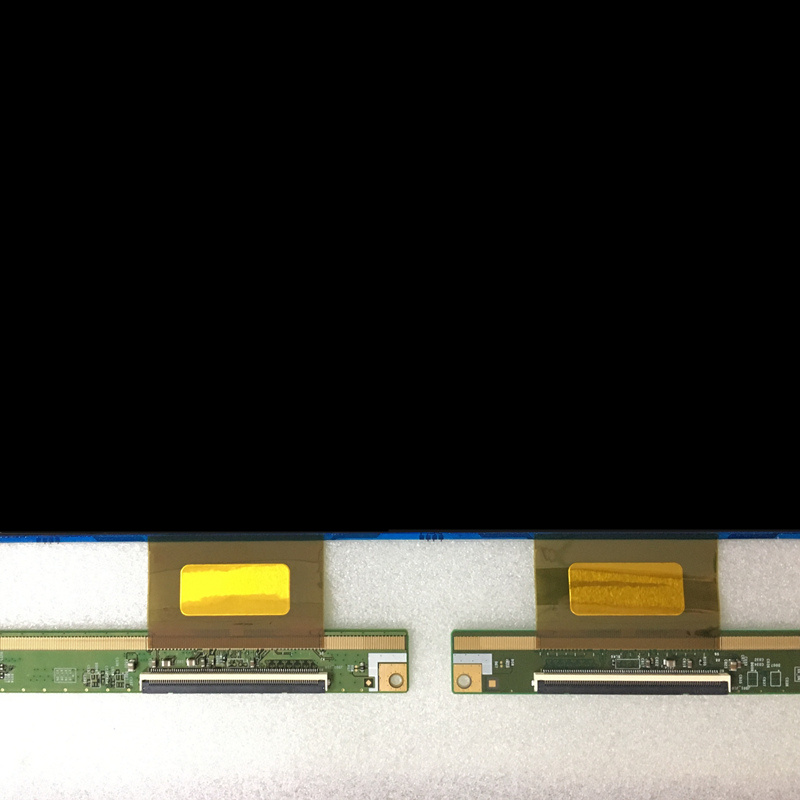 showing LCD TV screen appearance and information