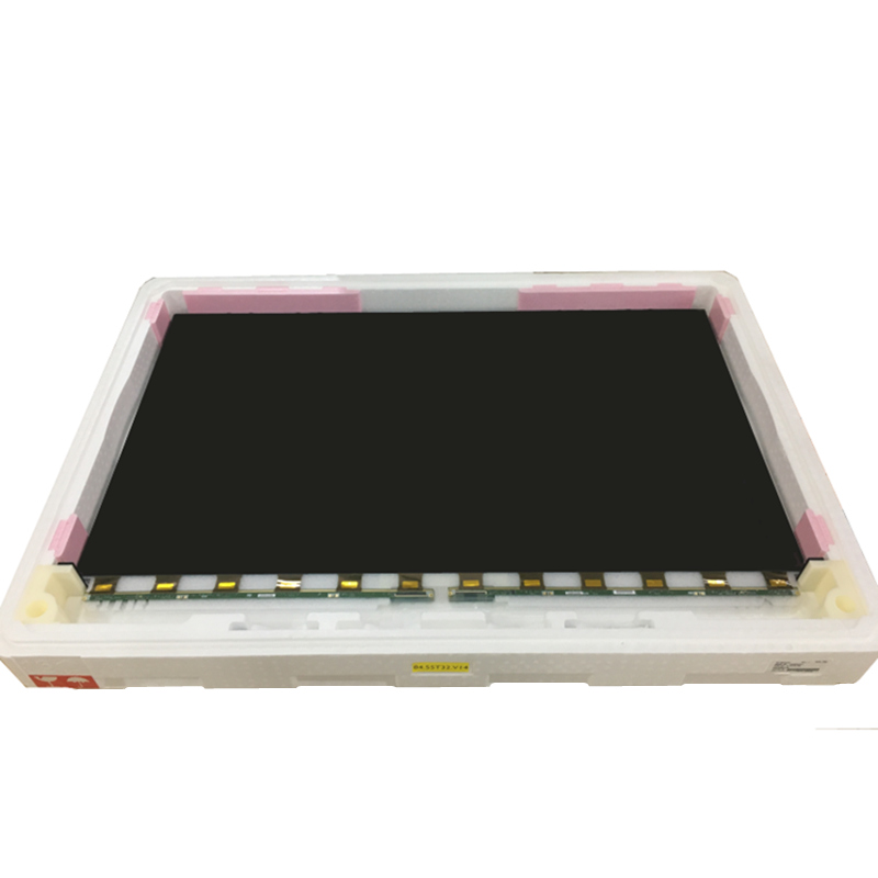 showing LCD TV screen appearance and information