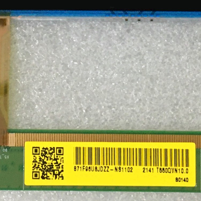 showing LCD TV screen appearance and information