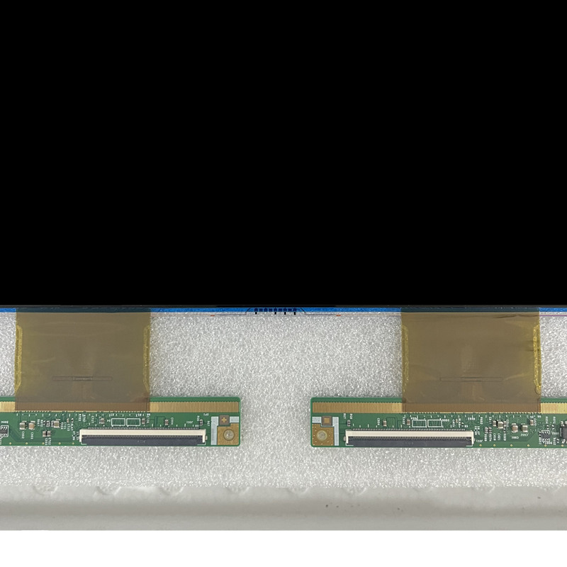 showing LCD TV screen of modle name appearance and information