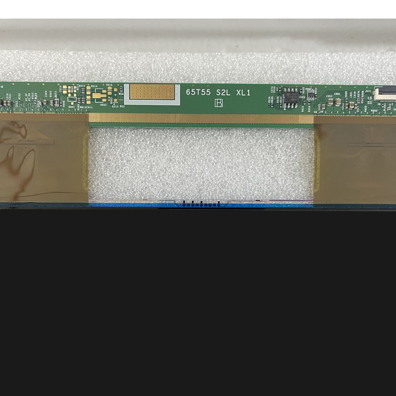 showing LCD TV screen of modle name appearance and information