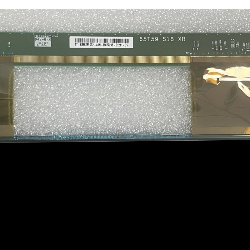 showing LCD TV screen appearance and information