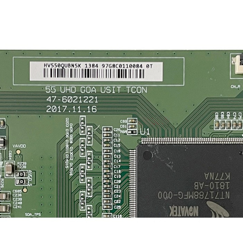 Detail display of T-CON board