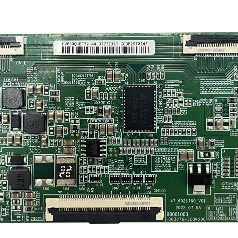 Detail display of T-CON board