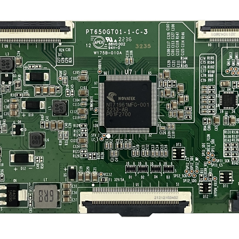 Detail display of T-CON board