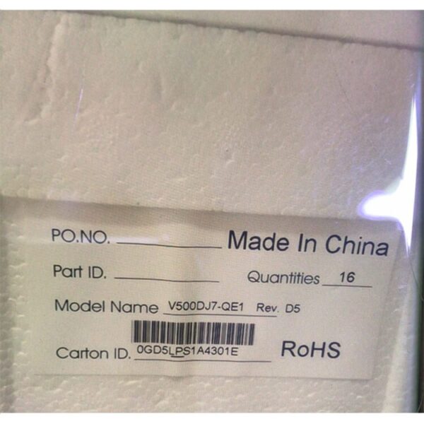 LCD display panel INNOLUX 50 inches V500DJ7-QE1 D5 OC - Image 3