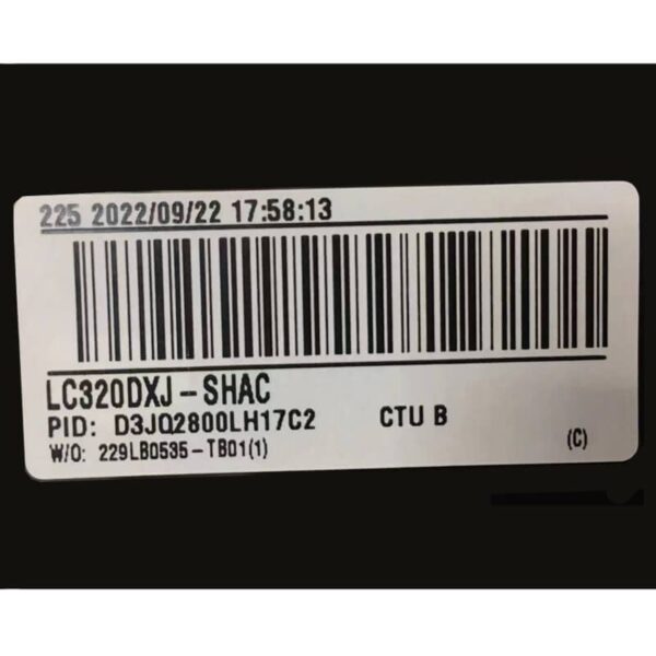 TV screen LC320DXJ-SHAC LG 32 inches TV display panel - Image 4
