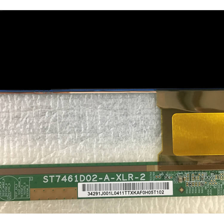 showing LCD TV screen appearance and information